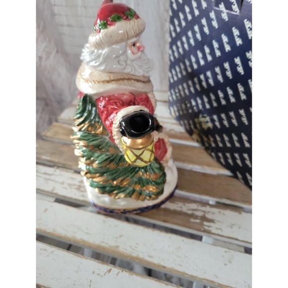 Fitz floyd 1994 Santa teapot omnibus Xmas toys tea vintage - Picture 7 of 9